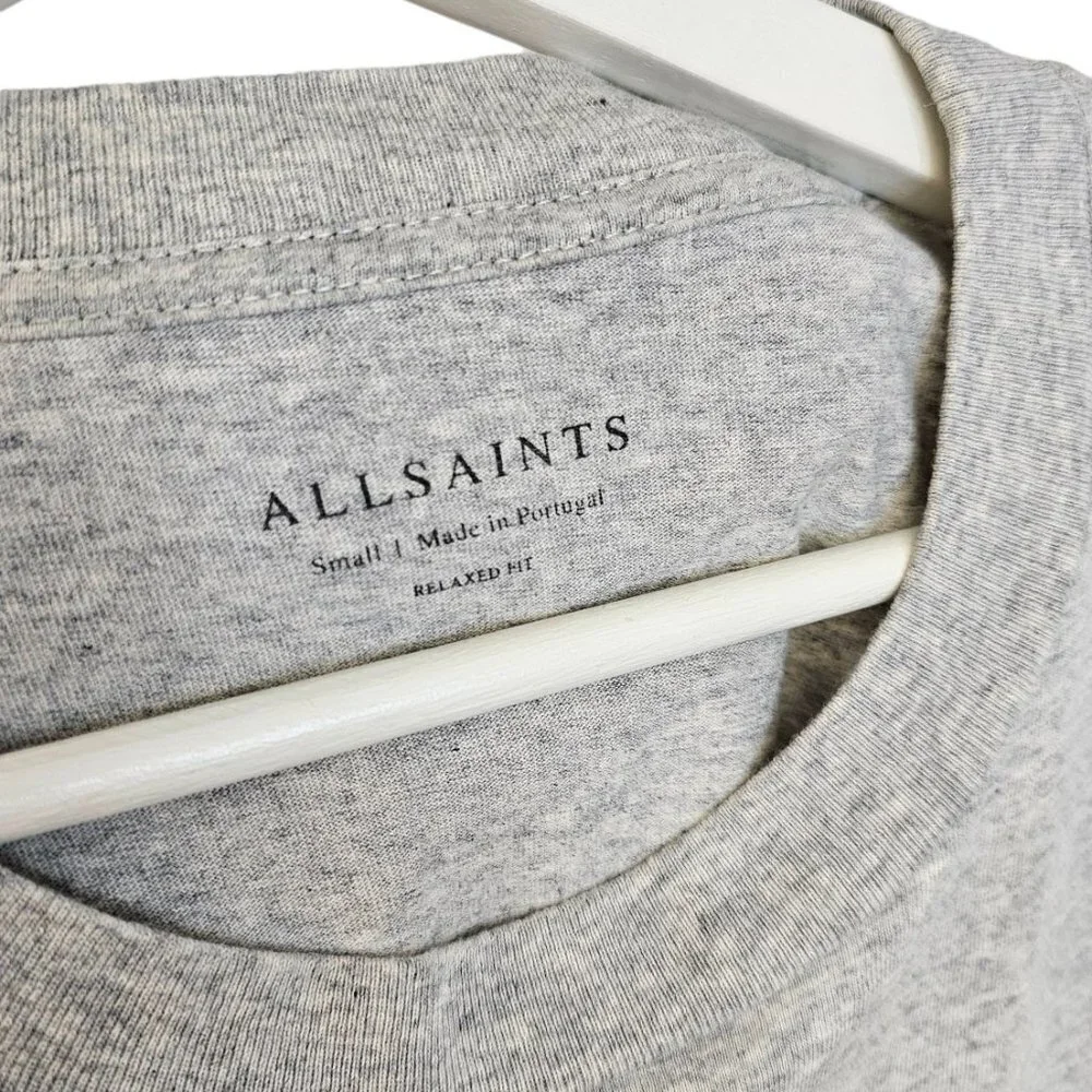 All Saints Men's Musica Short Sleeve Crew Neck Relaxed Fit T-Shirt Size Small - Picture 7 of 8
